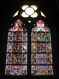 Vitraux du 13ème siècle de la cathédrale Saint-Dié de Saint-Dié-des-Vosges