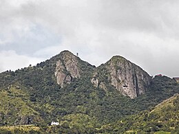 Cerro Las Tetas in Salinas close to the Aibonito Pass.