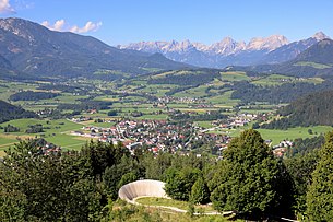 Blick vom Wurbauerkogel auf Windischgarsten