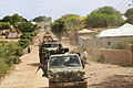 Image 23AMISOM reinforcement convoy on the Baidoa-Mogadishu road in April 2014 (from History of Somalia)