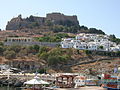 D Akropolis vo Lindos uf Rhodos