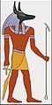 8 janvier 2009 Le Chacal, dieu égyptien des admins, reconnaissable à ses symboles liturgiques : le balai et la clef lui servant à bloquer les mécréants.