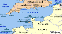 Carte de la mer « Manche ».