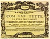 Cosi fan tutte