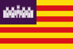 Bendera Kepulauan Baleares