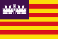 Bandera de las Islas Baleares