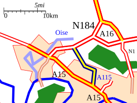 Carte de la route.