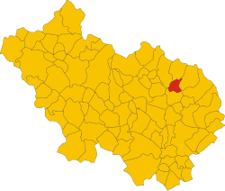 Gallinaro within the Province of Frosinone