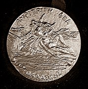 Médaille de la ville de Toulon (or 18 carats, édition de la Monnaie de Paris, 1964).
