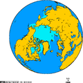 Extent of the Arctic sea-ice in February 1978 – 2002