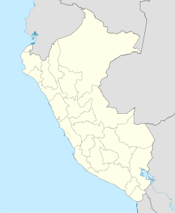伊基托斯在秘魯的位置