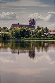 Von Norden über den Mündesee gesehen