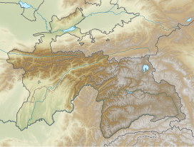 Engels Peak is located in Tajikistan