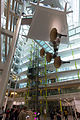 Interior of Unilever House. The sculpture is "The Space Trumpet" by Conrad Shawcross[13]