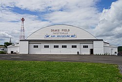 Exterior of the Arkansas Air & Military Museum