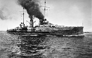 Крейсер «Блюхер» в 1912 году