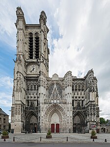 The west front and north tower