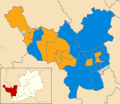 2019 results map