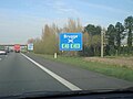 Ende der A17: Autobahnkreuz Brugge