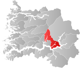 Sogndal – Mappa