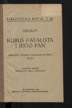 Okładka lub karta tytułowa