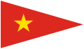 Variante du premier drapeau des YPG, utilisée entre 2011 et 2012.