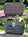 Monuments to the battles in the twin villages of Rocherath-Krinkelt