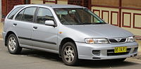 Facelift Nissan Pulsar 5-door (Australia)