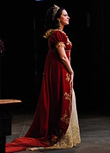 Angela Gheorghiu în Tosca, la Opera din San Francisco, 2012