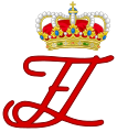 Monograma conjunt dels reis Felip VI i Letizia