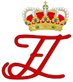 Monogramme de Felipe VI et Letizia.