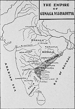 கீழைச் சாளுக்கியர்கள்அமைவிடம்