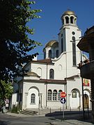 Une église.