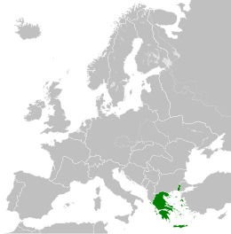 Stato ellenico - Localizzazione