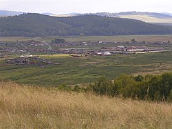 Landscape in Kuraginsky District