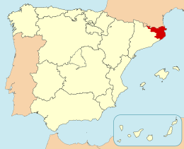 Provincia di Gerona – Localizzazione