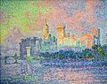 Paul Signac:Pavens slott i Avignon.