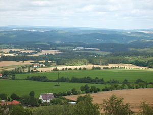 Příbram District countryside