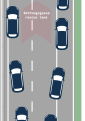 Rettungsgasse wird gebildet