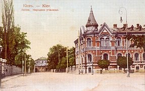 Народне училище в Липках, 1910 рік
