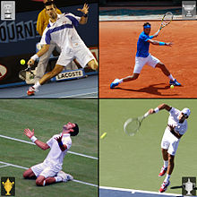 Grand Slam men's singles champions 2011.jpg