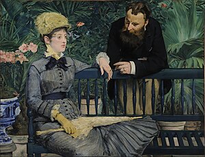 Im Wintergarten (Édouard Manet)