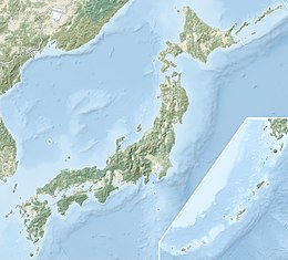 Хокаидо на карти Јапана