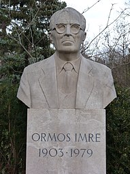 Ormos Imre mellszobra