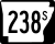 Highway 238S marker