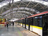 03A01 train at Caoxi Road station in 2006