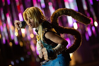 07/07: Cosplayer disfressat de Zidane Tribal, protagonista de Final Fantasy IX