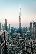 The Burj Khalifa en Dubai por Adrian Smith, 2010.