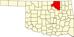 Koartn vo Osage County innahoib vo Oklahoma