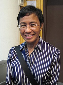 Maria Ressa vuonna 2011.